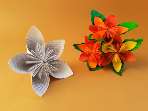 Origamiblüten
